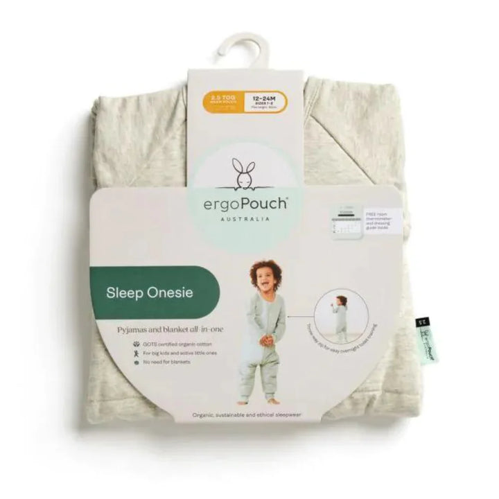 Packed Sleep Suit for Kids 2.05 TOG Sage ergoPouch