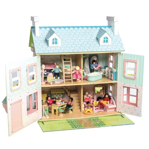 Wooden Dollhouse Mayberry Manor Le Toy Van