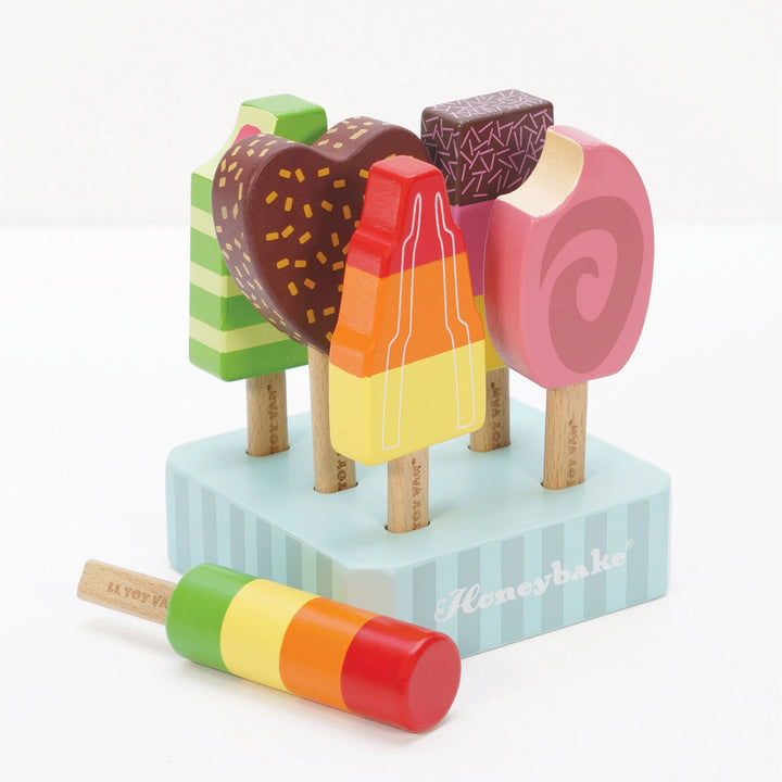 Wooden popsicles