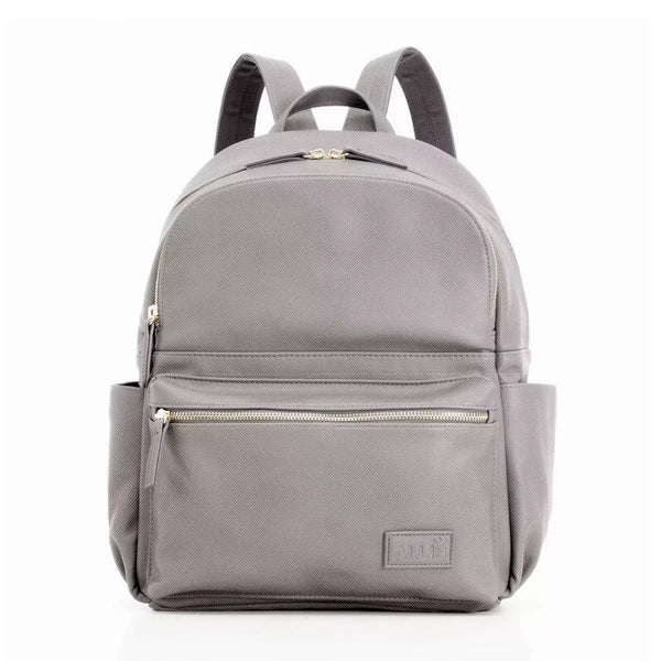 Allis LUX Backpack Changing Bag Grey, Stylish Diaper Bag Backpack, Laptop Backpack