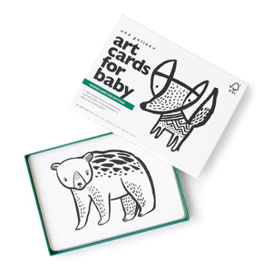 5x7 inch cards for baby with two sides for babies