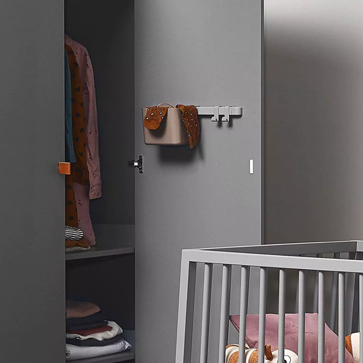 Stylish Dusty Grey colour complements any nursery decor