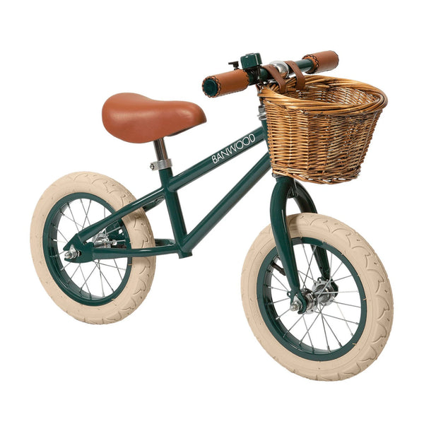 Banwood First Go Balance Bike - Vintage Green