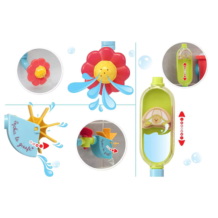 Baby Bath Toy: Sophie la Giraffe Tuyaux Folies | Sensory Exploration & Surprises