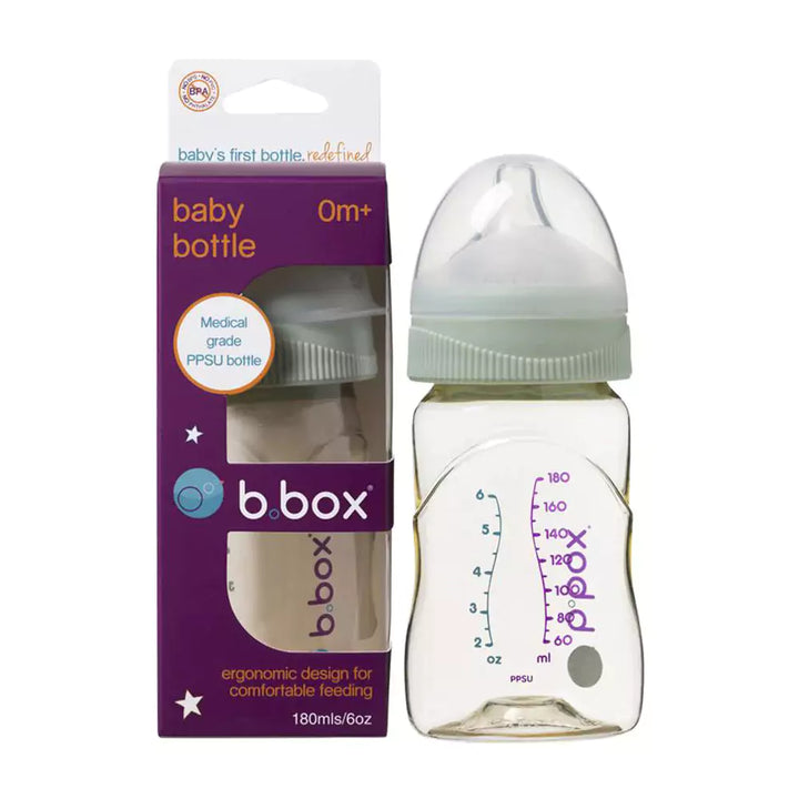 B.Box Baby Essentials PPSU 180ml - Sage
