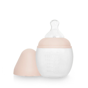 Anti-Colic 150 ml Medical-Grade Silicone Baby Bottle - 0m+ | Nude