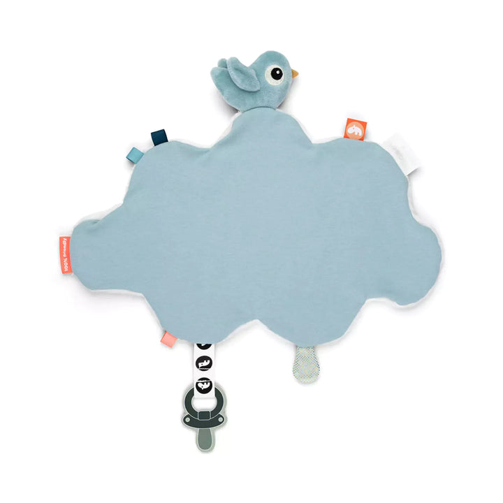 Comfort Blanket Happy Clouds - Blue