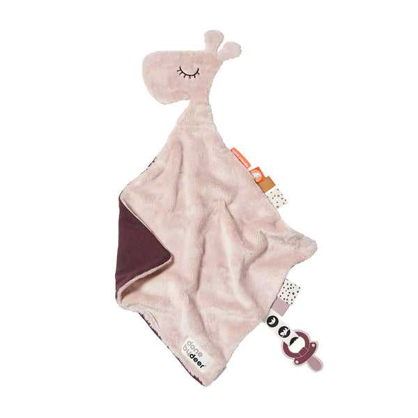 Done by Deer Pink Baby Comfort Blanket - Raffi