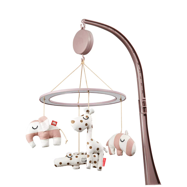 Done by Deer Musical Cot Mobile - Powder Pink