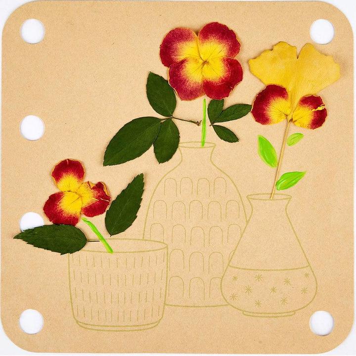 Hape Flower Press Art DIY Kit