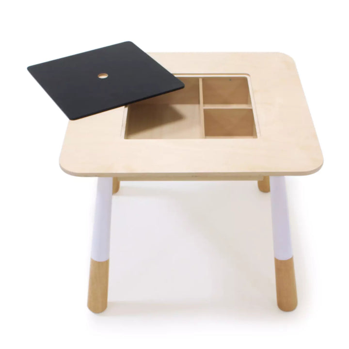 Forest Table and Chairs Set with Removable Chalkboard Panel