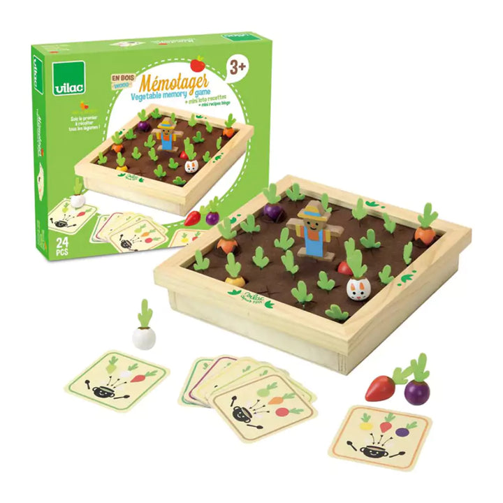 Vilac Vegetable Garden Memory Game