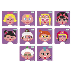 Girls crazy faces