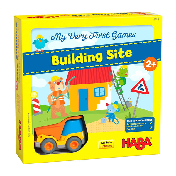 Building Construction Games for Toddlers HABA Board Game Dump Truck