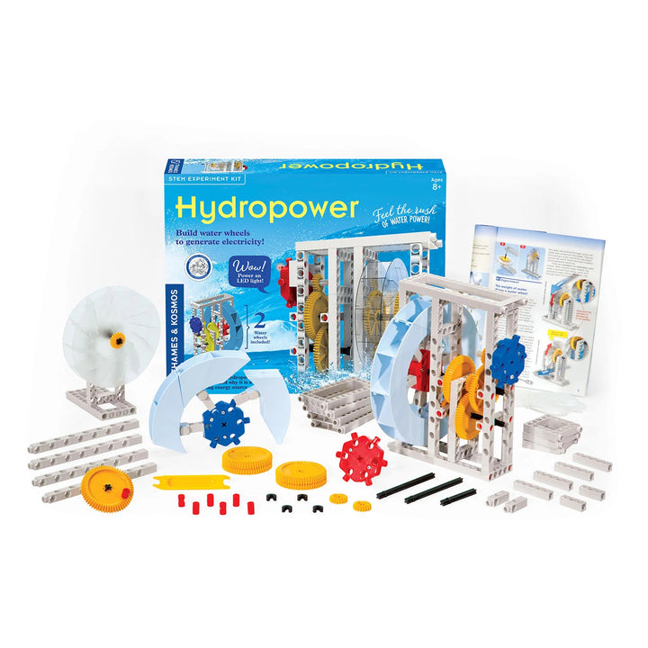 Build a hydropower model, learn about renewable energy