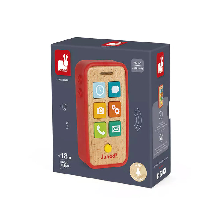 Wooden phone toy packet