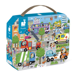 Janod City Puzzles - 36 PCS