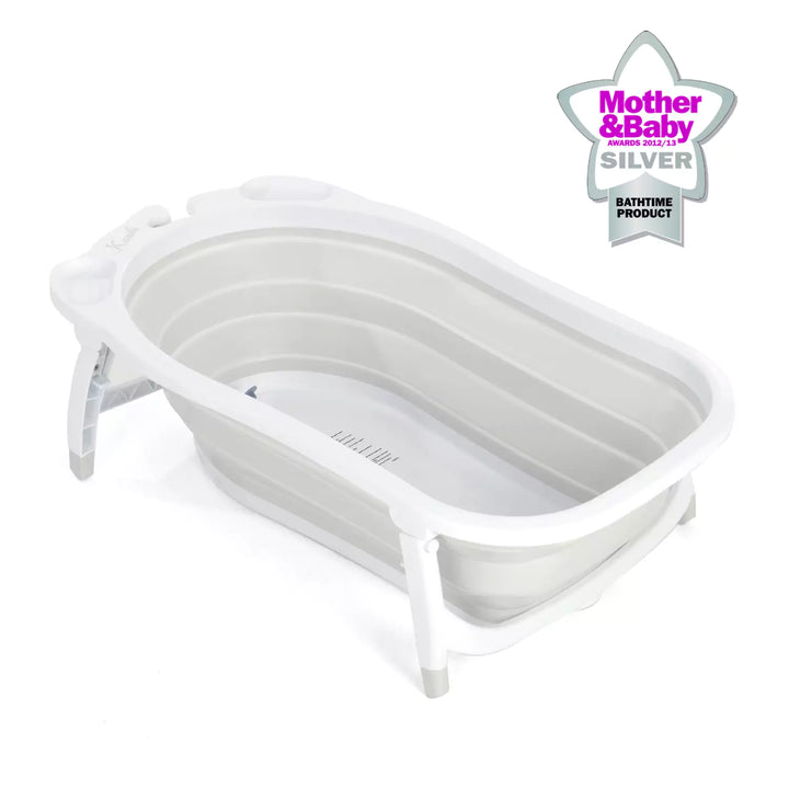 Image of white foldable baby bath tub from Karibu