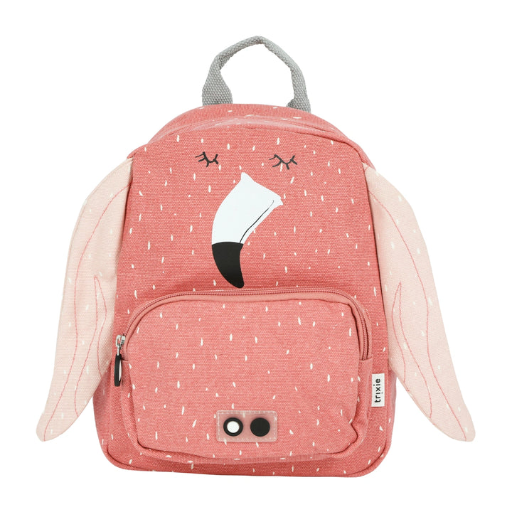 Children's backpack with front pocket for easy access