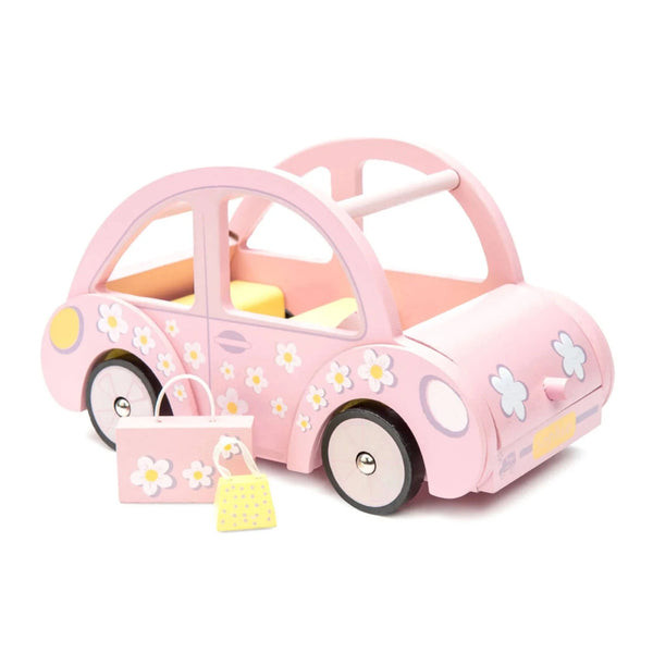 Le Toy Van Sophie's Toy Car - Pink