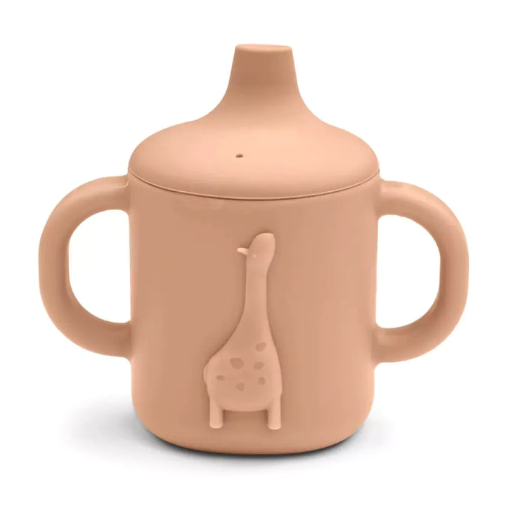 Liewood Amelio Sippy Cup - Giraffe Tuscany-Rose
