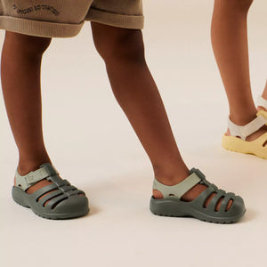 The Liewood Sandal has an adjustable hook-and-loop strap for personalised snugness.