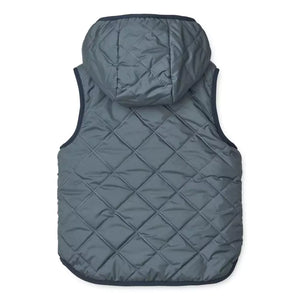 Liewood Diana Reversible Warm Winter Vest - Whale Blue Mix