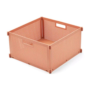 liewood dirch toy storage box medium tuscany rose