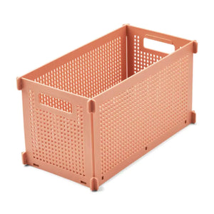 liewood dirch storage box small golden tuscany rose