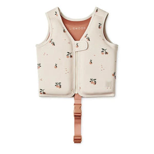 The Dove Swim Vest, featuring a smooth, non-bulky fit, ensuring comfort and unhindered movement for your little one as they explore the water.