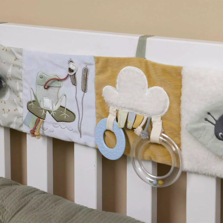 Teething ring provides comfort for sore gums, promoting relief during teething.
