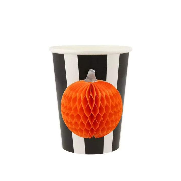 Meri Meri Halloween Honeycomb Party Cups (x8)