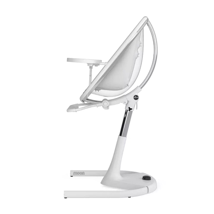 Mima Moon High Chair & Junior Seat with Footrest - White