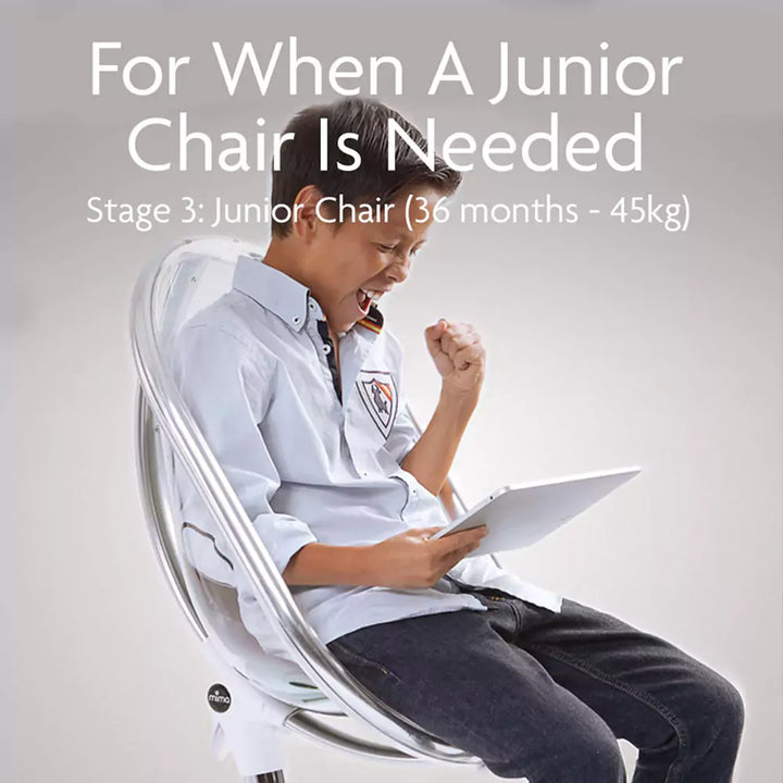 Boy Sitting On Kids Chair 