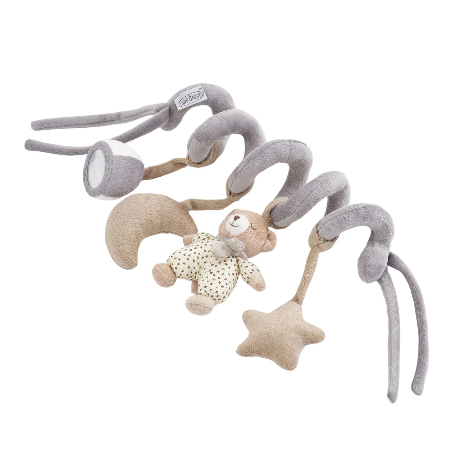 MiniDream Spiral Activity Toy Moon Star With Sensory Toys