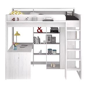 Stylish and well-organised space for teens