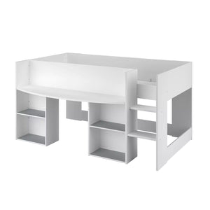 Stylish design with a smooth white surface, fitting seamlessly into any decor.