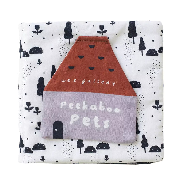 Wee Gallery Peekaboo Pets Organic Cotton Book