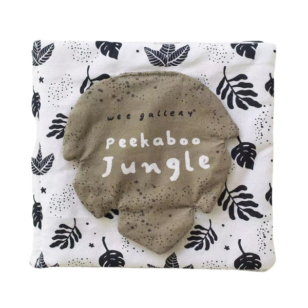 Peekaboo Jungle - Wee Gallery Soft Cloth Book