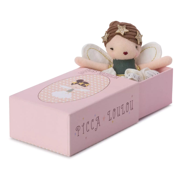 Adorable Fairy Mathilda in Giftbox - Soft Cotton and Linen Toy