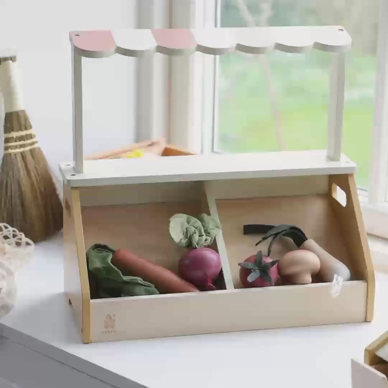 Pretend play Wooden Play Shop for children, made from certified plywood - Video