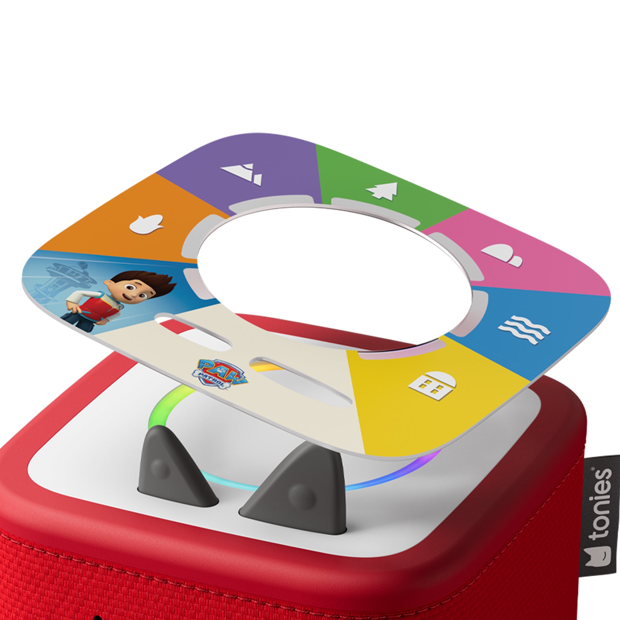 Load video: Toniebox 2 - works with all Tonies and Tonieplay games.