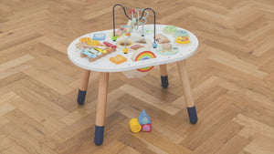 Video of le toy van wooden sensory activity.