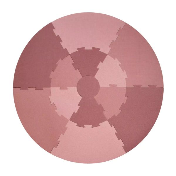 Sebra Soft Play Floor Mats - Blossom Pink