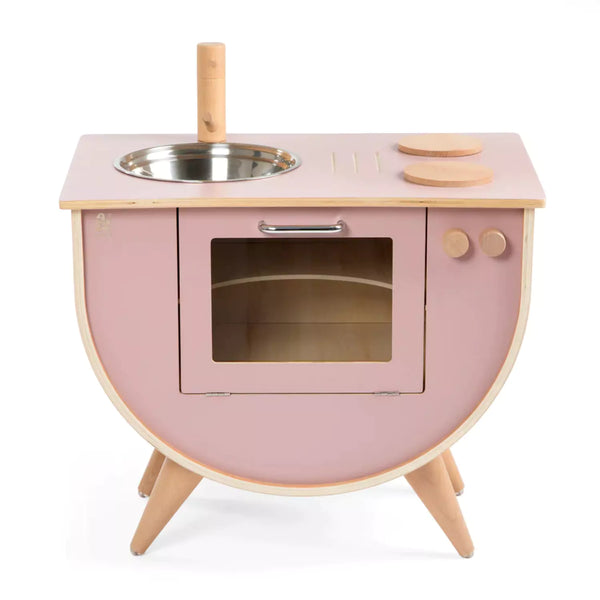 Sebra Children Wooden Kitchen - Blossom Pink