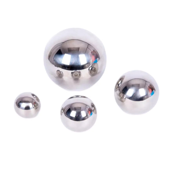 Sensory Reflective Silver Balls - 4 Pack