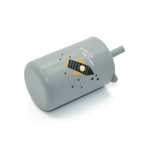 Silicone Cup with Straw - Stars