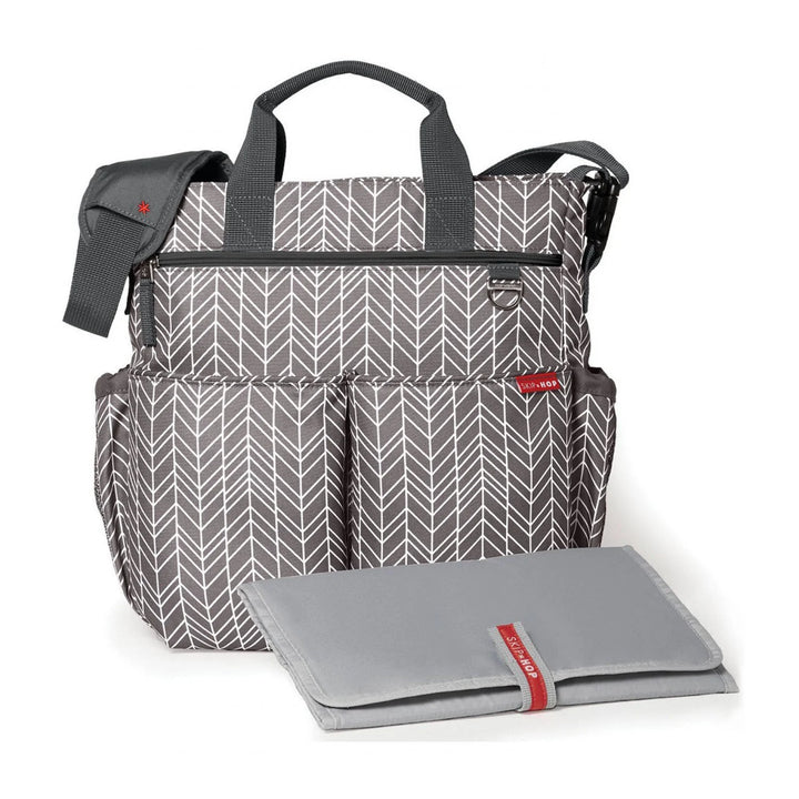 Skip Hop Duo Signature Changing Bag (Grey Feather)