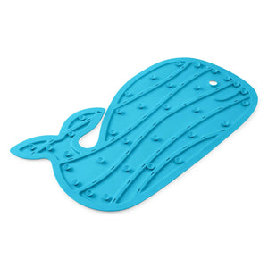 Close-up of the Moby Bath Mat's textured surface and suction cups