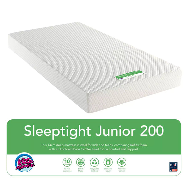 Sleeptight Junior Mattress: Perfect for growing kids, providing both comfort and support